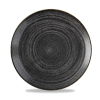 Тарелка мелкая Churchill Stonecast Raw Black SRBLEV101 фото