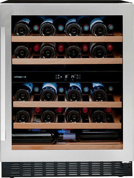 Двухзонный винный шкаф Avintage AVU54SXDZA фото
