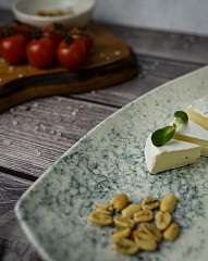 Тарелка прямоугольная Porland SMOKY 27 см (114427) в Москве , фото 4