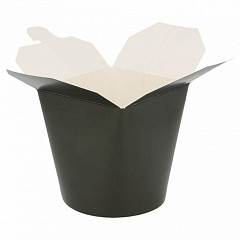 Коробка для лапши Garcia de Pou Black 780 мл Ø9*9 см, 50шт/уп в Москве , фото 1