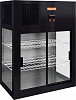 Витрина холодильная настольная Hicold VRH 790 black фото