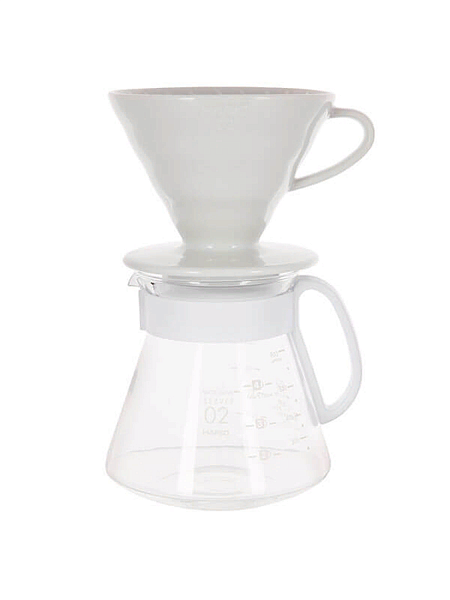 Воронка для приготовления кофе с чайником Hario XVDD-3012W фото