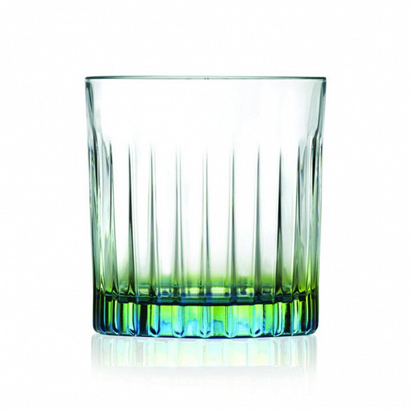 Стакан Олд Фэшн RCR Cristalleria Italiana 360 мл хр. стекло зеленый Style Gipsy фото