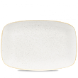 Блюдо прямоугольное  CHEFS Stonecast Barley White SWHSXP141