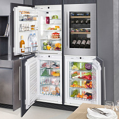 Встраиваемый холодильник SIDE-BY-SIDE Liebherr SBSWdf 6415-22 001 в Москве , фото 8