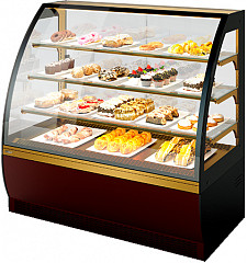 Витрина кондитерская Chilz Vete 90 шоколад/золотой глянец в Москве , фото 1