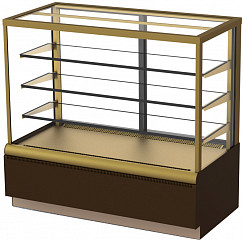 Витрина кондитерская Полюс KC70 VV 0,6-1 (ВХСв - 0,6д Carboma Сube Люкс) в Москве , фото 1