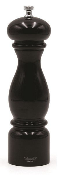 Мельница для перца Bisetti h 22 см, бук лакированный, цвет черный, FIRENZE (6250LNL) фото