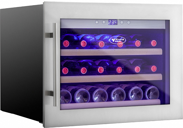 Винный шкаф монотемпературный Cold Vine C18-KSB1 фото