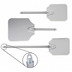 Лопата для пиццы P.L. Proff Cuisine 45,5*40,5 см, ручка 86 см, алюминий в Москве , фото 2