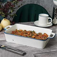 Блюдо прямоугольное с ручками P.L. Proff Cuisine 34*20 см h6,6 см 2290 мл Bakery Fusion (81241326) в Москве , фото 1