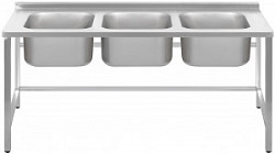 Luxstahl ВМ3 18/7/8.5 (сталь 430-0,8) без фартука фото