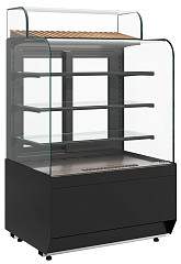 Витрина кондитерская Полюс KR70 VM 0,9-1 LIGHT (9005) в Москве , фото 3