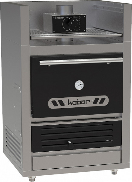 Печь на твердом топливе (хоспер) Кобор FIRE-50-M BC фото