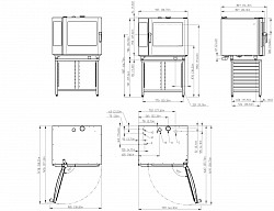 Пароконвектомат Retigo O611BC Vision II, фото 2