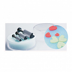 Набор форм резаков P.L. Proff Cuisine Сердце, металл в Москве , фото