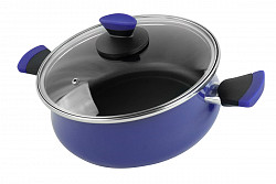Кастрюля низкая с крышкой Vitrinor Danubio 20 в Москве , фото 2
