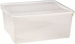 Контейнер с крышкой Restola 400х335х170 мм прозрачный, ПП [4607016814605,431249301] в Москве , фото