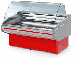 Холодильная витрина Golfstream Двина CS 180 ВСн красная б/б в Москве , фото 1