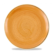 Тарелка мелкая круглая  Stonecast Tangerine STGSEV111 28,8см, без борта