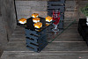 Подставка-куб для фуршета Luxstahl 150х150х355 мм Luxstahl цвет по ТЗ фото