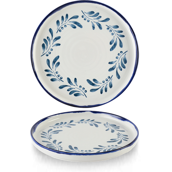 Тарелка с вертикальным бортом Dudson 26 см, синяя MEIKWP261 фото