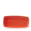 Блюдо сервировочное  Stonecast Berry Red SBRSOP111