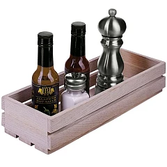 Подставка для набора для специй PPwood дуб ,H=7,L=34,B=12см бежев. (03177008) фото