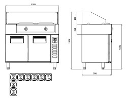 Кулинарная станция Yukon KRN 330 CR в Москве , фото 4