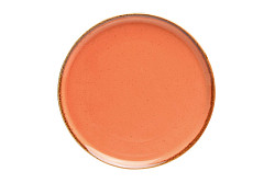 Тарелка для пиццы Porland 20 см фарфор цвет оранжевый Seasons (162920) в Москве , фото