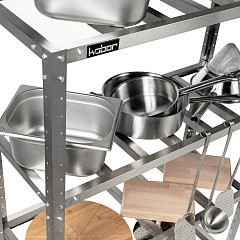 Стеллаж кухонный Кобор СКР-150/40/430 в Москве , фото 2