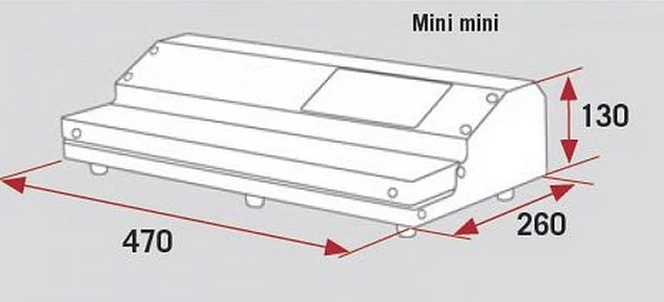 Вакуумный упаковщик бескамерный Lavezzini Mini Mini фото
