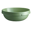Салатник керамический  7,0л d35см h13см, серия Welcome, цвет ярко-зеленый 327018