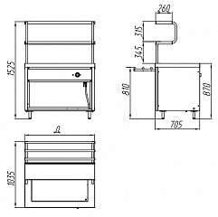 Мармит вторых блюд Rada Мастер МЭВ-11/7Н в Москве , фото 3