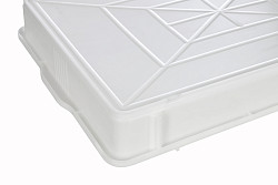 Контейнер для теста Restola 43х65х8см (внутр. размер 40х60см) п/п, цвет белый 422108516 в Москве , фото 5