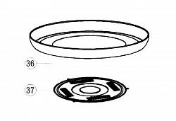 Основание для корпуса рисоварки Hurakan HKN-SR270 в Москве , фото