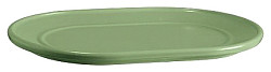 Тарелка/крышка овальная Emile Henry Welcome 21х14,5см h1,5см, цвет ярко-зеленый 320818 в Москве , фото