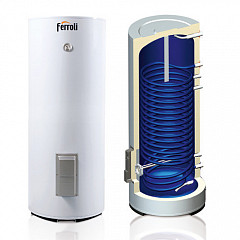 Накопительный водонагреватель Ferroli Ecounit F 150 1C в Москве , фото
