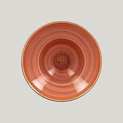 Тарелка глубокая RAK Porcelain Twirl Coral 480 мл, 26*9 см в Москве , фото 1