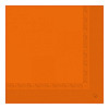 Салфетка бумажная двухслойная Garcia de Pou оранжевая, 39*39 см, 100 шт, бумага фото