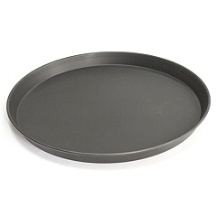 Форма для пиццы Профмаркет-Нск 40х2,5см, черный металл, тефлоновое покрытие фото