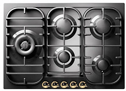Варочная панель газовая Ilve HCB 70SDN/MGB фото