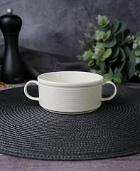 Чашка суповая с ручками Porland 11 см, Line (365811) в Москве , фото 1