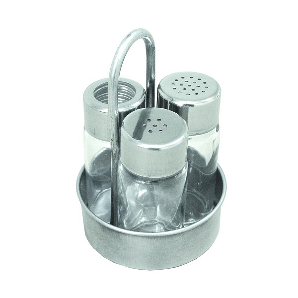 Набор для специй P.L. Proff Cuisine 3 предмета на подставке нерж. 