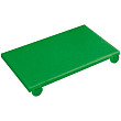 Доска разделочная с упорами  600x400мм, пластик, зеленый 42544-05