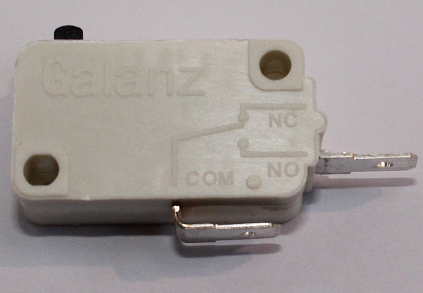 Микровыключатель двухконтактный для печи свч AIRHOT WP900 фото