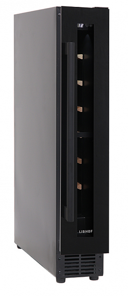 Винный шкаф монотемпературный Libhof CX-9 Black фото