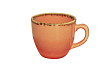 Чашка кофейная  90 мл фарфор цвет оранжевый Seasons