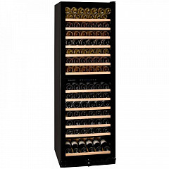 Винный шкаф двухзонный Dunavox DX-166.428DBK в Москве , фото 2