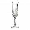 Бокал-флюте для шампанского RCR Cristalleria Italiana 130 мл хр. стекло Style Opera фото